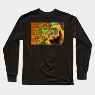 Colorful Orangutan Long Sleeve T-Shirt